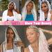 Imierfa White Jumbo Kanekalon Braiding Hair Extensions 24 Inch - 3PCS | Box Braids & Twists | Color White 24 - Buy Online on GoSupps.com