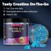 Creatine Monohydrate Gummies 5000mg - Sugar Free Vegan Pre-Workout Supplement for Muscle Strength & Energy Boost - 120 Count Blueberry Flavor - Buy Online on GoSupps.com