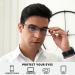 LADEESSE 3-Pack Blue Light Blocking Reading Glasses for Men & Women - Lightweight TR90 Eyeglasses with Anti-Glare Filter (4.0 Black - Buy Online on GoSupps.com
