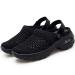 Diabetic Walking Air Cushion Orthopedic Slip-on Shoes Air Cushion Slip-on Walking Shoes Orthopedic Diabetic Walking Shoes for Men Women (Black 11) 11 Black