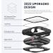 Waterproof Apple Watch Screen Protector Case Series 8 7 (45mm) - Tensea 2 in 1 Accessories, Tempered Glass Film, Rugged Matte Black Cover for Men & Women - Buy Online on GoSupps.com