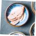 HOMSFOU 3pcs Japanese Sauce Dish Mini Sauce Dish Dipping Bowls Prep Bowls Small Glass Bowls Small Ceramic Bowls Pinch Bowls Mini Condiments Small Vinegar Bowls Round Cold Cuts re-usable 8.5x8.5CM As Shown - Buy Online on GoSupps.com