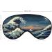 Buy Rolling Waves Soft Sleep Mask - Adjustable Light-Blocking Eye Cover for Sleep | Night Eye Mask for Men Women & Kids - Buy Online on GoSupps.com