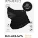 Brubeck Half Storm Hood | Climate-Regulating Face Mask for Men & Women | Breathable Functional Clothing in Black S-M - Buy Online on GoSupps.com