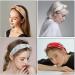 16 Pcs Flower Print Knotted Headbands for Women and Girls | Elastic Head Wraps with Cute Criss Cross Design - Buy Online on GoSupps.com