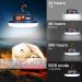 IODOO 10000mAh 4000LM Rechargeable LED Camping Lantern 30W with Magnet, Power Bank, IPX4 Waterproof - Portable Tent Light for Emergency Survival - Buy Online on GoSupps.com