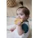 Kaloo Petit Calme Octopus Bite Ring - Natural Rubber Ergonomic & Soft 10 cm - Ideal for Babies from Birth - Orange (K970705) - Buy Online on GoSupps.com