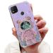 Tivenfezk Nadoli for Xiaomi Redmi 10a Treibsand B r Astronaut Hidden Stand Shell caricature glitter astronaut stand soft silicone bling cell phone case transparent protective cover xiaomi redmi 10a purple