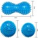 3-Part Hedgehog Ball Set for Massage | Ideal for Reflexology & Trigger Point Relief | Hand & Foot Massage Balls - Buy Online on GoSupps.com