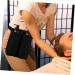 Angoily Adjustable Masseur Bunkbag with Bottle Pocket - Essential Oil & Lotion Storage Hip Bag for Massage Salons - Buy Online on GoSupps.com