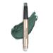 Wismee Eye shadow Stick Makeup Eye Brightener Stick Cream Eye Shadow Pencil Shimmer Eyeshadow Stick for Eye Makeup Cosmetics Christmas Birthday Gift for Women (Dark Green Shimmer)
