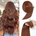 YDDM TAPE in Extensions Real Hair 20Pcs 35cg Dark Red Brown Invisible Tape Extensions Tape Extensions Tape Extensions Real Hair Taue Ex extensions Skin WEFT Hair extension (14 inch 33#) 33# 14inch (35cm) -20PC