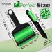 Sticky Roller Pet Hair Remover: Portable Lint Remover Brush Reusable Washable Handheld Sticky Lint Roller for Pet Hairs Clothes Carseats (2 Pack) Large + Small Roller - Buy Online on GoSupps.com