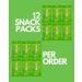 Karma Nuts Sweet Matcha Cashews with Skin - Whole Roasted Vegan Snack Packs | Gluten-Free, Low Net Carb, Natural Nut Snack - 1.5oz (12-Pack) - Buy Online on GoSupps.com