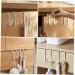 ABOOFAN 4 pcs 1 Set Racks Door White Hat Back Durable Hanging Punch- Clothes Hanger Stainless - Buy Online on GoSupps.com