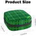 St. Patrick's Day Menstruation Pad Bag with Zipper | Women's Napkin & Tampon Storage Bags - Buy Online on GoSupps.com