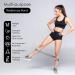 Buy Resistance Bands Set - 5 Loop Levels for Fitness Gym Yoga & Training - Black Elastic Bands for Effective Workouts (Pack of 5 - Buy Online on GoSupps.com