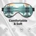Luxurious Silky Sleep Masks for Travel | Fallen Leaves Eye Cover - Soft Satin Blindfold for Men & Women - Buy Online on GoSupps.com