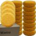 XILAOTOU 20 PCS Coarse Hole Tack Sponges - High Elasticity Saddle Soap for Leather - High Water Absorption - 2.83 Diameter - Suitable for Crafts, Ceramics, Household Use - Big 20 Pcs - Buy Online on GoSupps.com