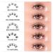 LASHVIEW DIY Individual Cluster Lashes - Natural 10mm - Featherlight Synthetic Lashes - Reusable - Transparent - Buy Online on GoSupps.com