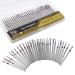 Bestgle 30pcs Nail Drill Bits Set 3/32 Inch Shank Tungsten Carbide Diamond Drill Polishing Grinding Heads Tools for Acrylic Gel Nails Cuticle Manicure Pedicure