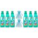 Ace for Colours Remove stains Hygienic Cleaning 1L Fresh Perfume Case of 6 Bottles Pack + Gift For you Organza small bag
