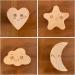 Emoji Wood Animal Cabinet Buttons - 6 Piece Cartoon Bear Head Drawer Pulls for Children's Room Decor - Buy Online on GoSupps.com