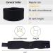 Soft Foam Neck Brace - Adjustable Cervical Collar for Neck Pain Relief - Medium Size (13.3-15.7 Inch) - Black - Buy Online on GoSupps.com