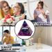 XIANNVXI Libra Amethyst Crystal Tower - Positive Energy and Luck | Spiritual Healing Gift for Libras | Meditation and Reiki - Buy Online on GoSupps.com