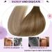 Shop Laavoo Light Brown Tape-In Hair Extensions | Real Hair Balayage Blonde Ombre #8/16/60 | Invisible Tape Extensions 45cm 50g (20PCS) - International Shipping - Buy Online on GoSupps.com