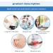 Safety Certified Patient Care Clothes for Elderly & Disabled - Velvety Comfort for Fracture Care | XL-XLarge Blue - Buy Online on GoSupps.com