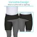 Vive Groin and Hip Brace - Sciatica Wrap for Men and Women - Compression Support for Nerve Pain Relief - Thigh Hamstring Recovery - Black 25 to 48 - Buy Online on GoSupps.com