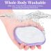 Crystal Hair Eraser - Reusable Painless Hair Removal Tool for Women and Men - Fast & Easy - Purple - Buy Online on GoSupps.com