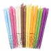 Jinlaili 16PCS Ear Candles for Wax Removal Natural Ear Candles Ear Wax Remover Candle Kit Hollow Cone Candles Non-Toxic Cylinders Fragrance Candles Safe Ear Candling for Blocked Ears 8 Colors