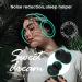 Eva Belle Reusable Soft Silicone Earplugs for Sleeping - High Fidelity Noise Reduction for Sleep, Flight, Work, Travel - 5 Pairs of Ear Tips - Black - Buy Online on GoSupps.com