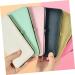 Minkissy Tweezers Storage Box | Pink Leather Case for Eyebrow & Makeup Tools | Fall Prevention Container 18x9.8cm - Buy Online on GoSupps.com