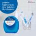 Wellsamed Dental Floss 50m Dispenser - Tasteless 3-Pack for Optimal Interdental Cleaning | International Shipping Available - Buy Online on GoSupps.com