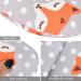 ZYFC Baby Travel Pillow - Infant Car Seat Head & Neck Support | Cute Cartoon Headrest for Pushchair, Stroller, Plane | Soft Newborn Sleeping Cushion - Buy Online on GoSupps.com