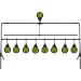 KNINE OUTDOORS 8 Targets Air Gun Pellet BB Resetting Target | Rated for .22 .177 Caliber - Buy Online on GoSupps.com