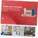 Alipis 3 STK Toothbrush Dispenser & Holder - Stylish Bathroom Storage for Electric Toothbrushes - Wall-Mounted Toothpaste Organizer - Gold Iron Wave Design (28x11.5x9cm) - Buy Online on GoSupps.com