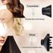 1875w Hair Dryer Lightweight and Quiet Ionic Blow Dryer with Diffuser Concentrator Professional DC Motor for Salon 2 Speed and 3 Heat Settings Dark Blue - Buy Online on GoSupps.com