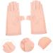 Healeved 3 Pairs Sun Protection Half Finger Gloves Salon Supply Hand Gloves for Protection Prevention Gloves Salon Manicure Gloves UV Gloves Pink Fingerless Nylon Hand Guard Miss - Buy Online on GoSupps.com