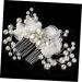minkissy Comb bridal headpiece Women hairpin Bridal hair comb Flower headwear Women hair comb flower headdress bride Wedding - Buy Online on GoSupps.com