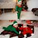 Hifot My First Christmas Baby Romper and Hat Set - Unisex Newborn Outfit (Green, 3-6 Months) - Buy Online on GoSupps.com
