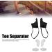 Bunion Corrector Hallux Valgus Corrector - Soft Elastic Toe Separator for Foot, Reusable Toe Hallux Valgus Corrector (L) - Buy Online on GoSupps.com