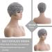 Short Grey Pixie Cut Wig for Black Women - Black Wavy Layered Style - Buy Online on GoSupps.com