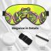 Frog in A Pond Unisex Elastic Adjustable Buckle Blackout Sleep Eye Mask - Perfect for Home Travel Yoga & Office Naps - Buy Online on GoSupps.com