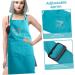 MAGICLULU Hairstylist Aprons for Women Apron Barber Apron for Women Bib Apron Dresser Apron for Women Makeup Apron Waist Aprons Baking Apron Polyester Care Gloves Work 110x66cm - Buy Online on GoSupps.com