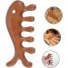 Frcolor Fish-Shaped Massage Comb - Gua Sha Facial Tool & Wooden Ridge Scalp Massager for Hair Care | Best International Shipping - Buy Online on GoSupps.com