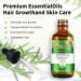 Rosemary Oil for Hair Growth Natural Organic Rosemary Essential Oil and Derma Roller Diluted for Eyelash Beard Eyebrows Face Skin Care Hair Loss Treatment Nourishes The Scalp Improve Blood Circulation - Buy Online on GoSupps.com